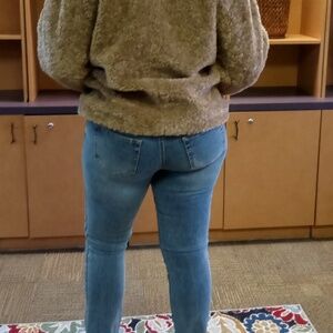 Faux Fur Waist Lenght